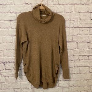 Madewell merino wool/alpaca blend long cowl neck sweater
